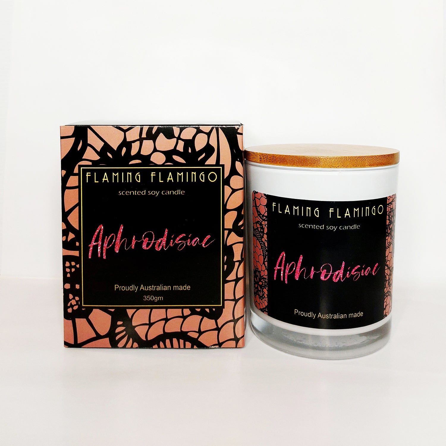 APHRODISIAC Vanilla caramel and butterscotch flaming flamingo