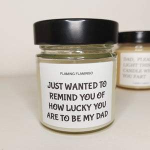 FATHERS DAY CANDLE