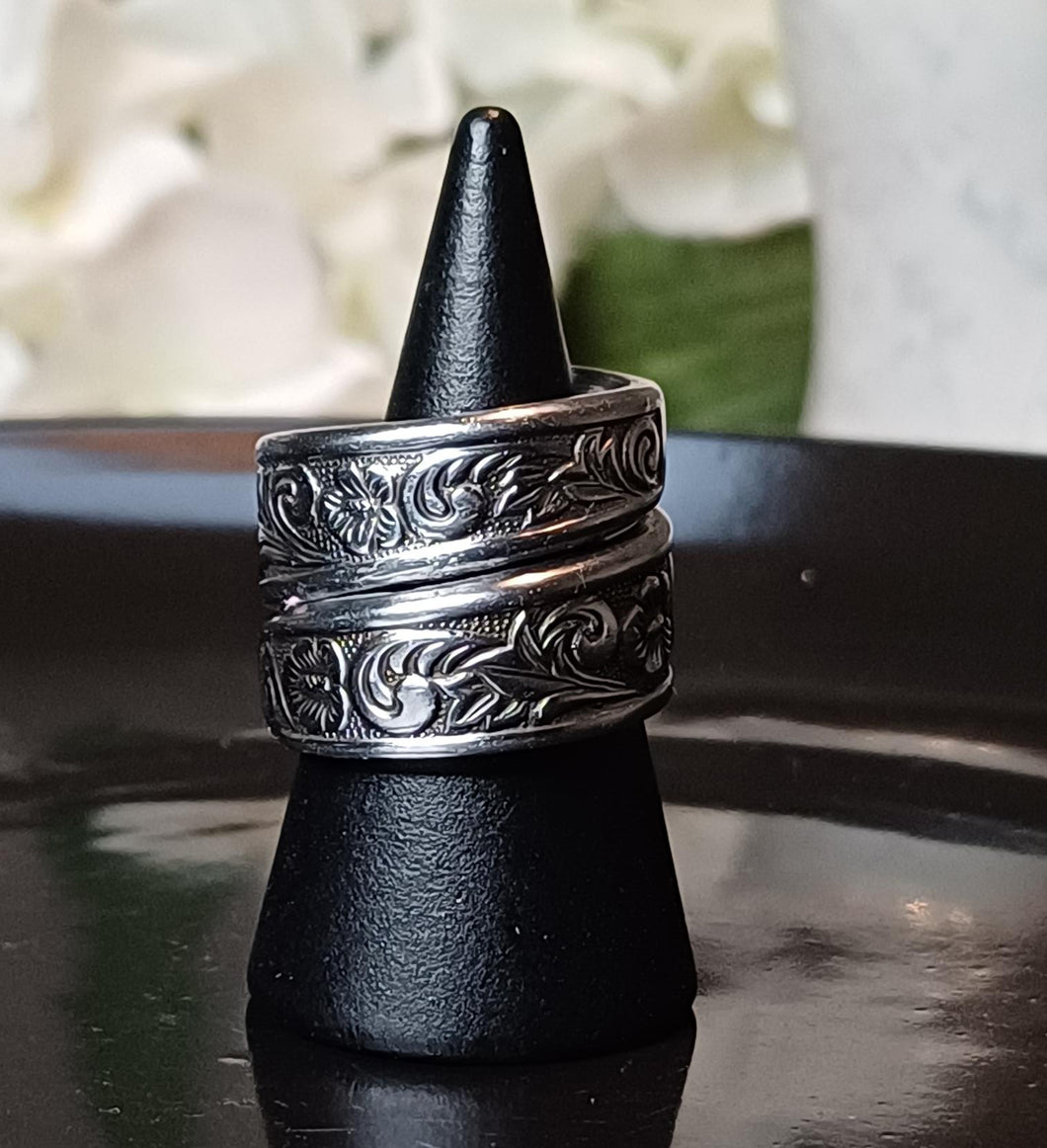 DOUBLE WRAP SPOON RING