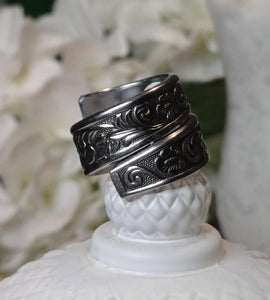 DOUBLE WRAP SPOON RING