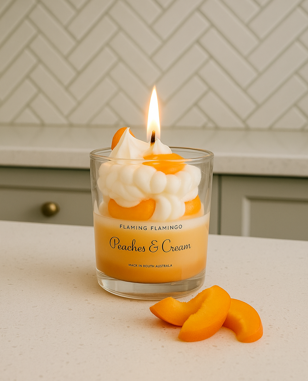PEACHES AND CREAM CANDLE