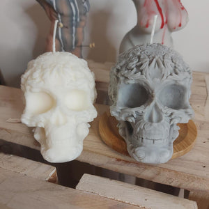DAY OF THE DEAD SKULL CANDLES