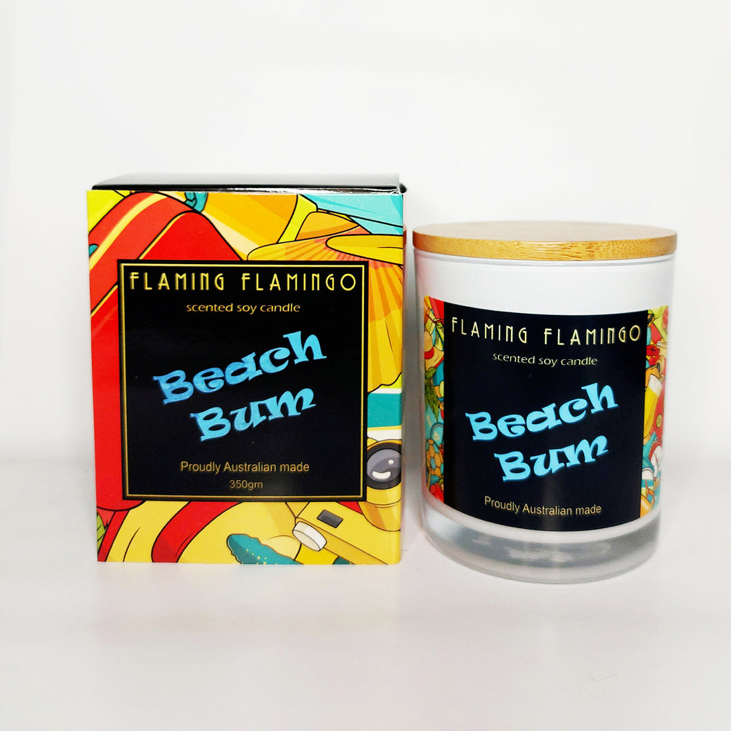 BEACH BUM  - Fresh  masculine scent - flaming flamingo 