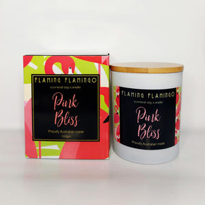 PINK BLISS  - Fig Forest - flaming flamingo 