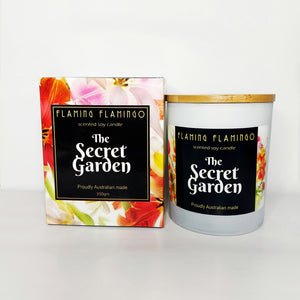THE SECRET GARDEN  - Fresh flowers - flaming flamingo 
